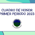 Cuadro de honor primer periodo